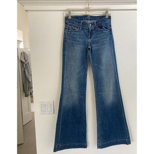 Seven Jeans - Low Rise Ginger - sz 25 - inseam 34